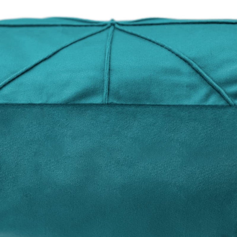 JWH Velvet Pillow Covers Decorative Line Throw Pillow Case Lumbar Pillowcase Soft Cushion Cover for Bed Couch Bedroom Chair Sofa 14x24 Inch Teal Blue - Image 4